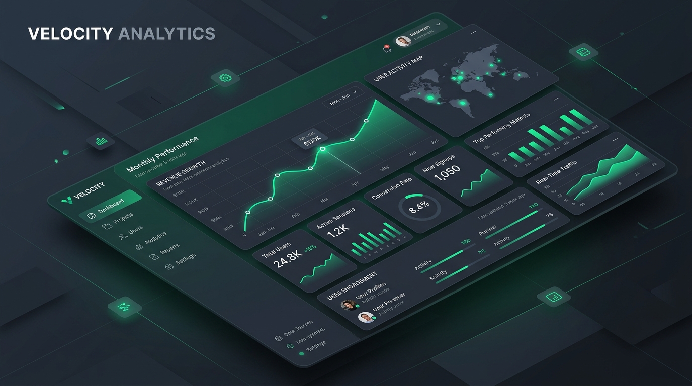 Velocity Enterprise SaaS Dashboard
